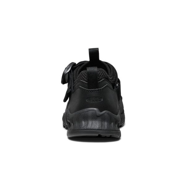 All Gender Hoodzerra Sandal | Black/Black