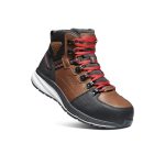 Men's Red Hook Waterproof Boot (Carbon Toe) | Tobacco/Black