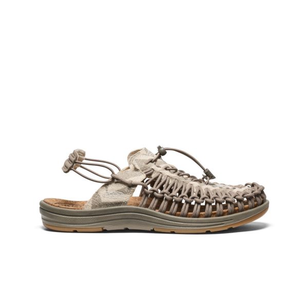 All Gender UNEEK II Convertible Canvas Sneaker  |  Brindle/Natural