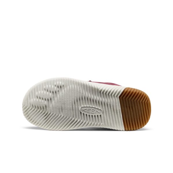 Big Kids' KNX Leather Sneaker | Fig/Star White
