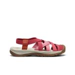 Women's Whisper Lattice Sandal | Garnet/Burnt Brick