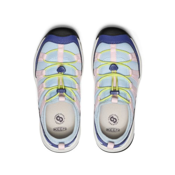 Little Kids' Motozoa Sneaker  |  Skipper Blue/Giggle Pink