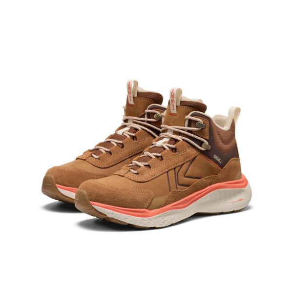 Women's Leiki Waterproof Leather Hiking Boot | Chipmunk/Birch