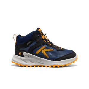 Big Kids' Zionic Waterproof Boot  |  Naval Academy/Bright Marigold
