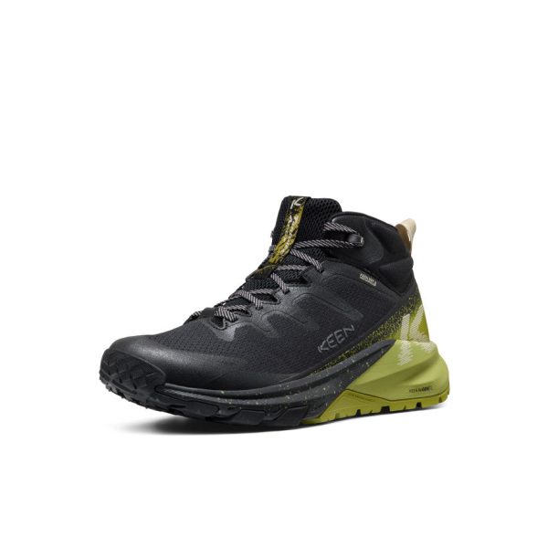 Men's Targhee Apex Waterproof Hiking Boot | Black/Golden Cypress