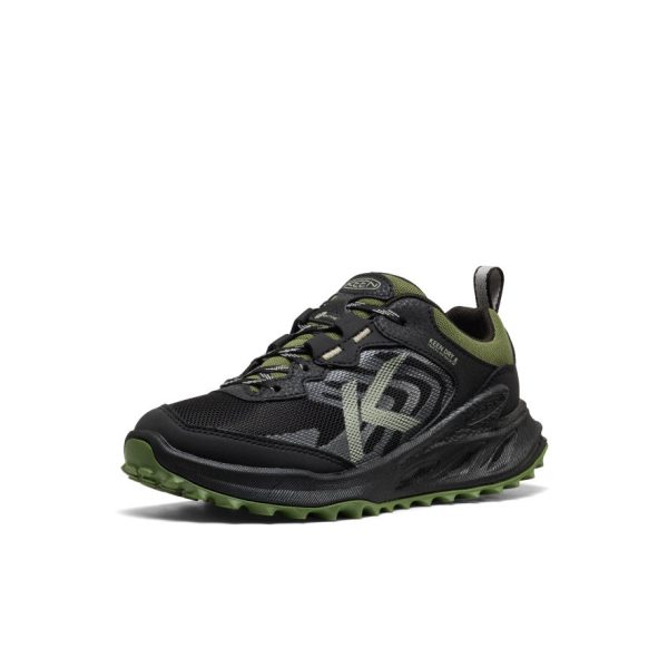Big Kids' Zionic Waterproof Shoe | Black/Bronze Green
