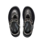 All Gender UNEEK PLT Mary Jane Sneaker | Silver/Black
