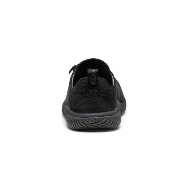Little Kids' KNX Leather Sneaker | Triple Black