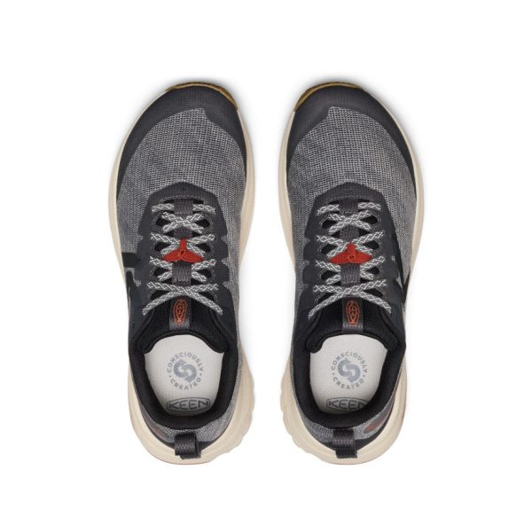 Men's Roam Trail Running Shoe  |  Magnet/Burnt Brick