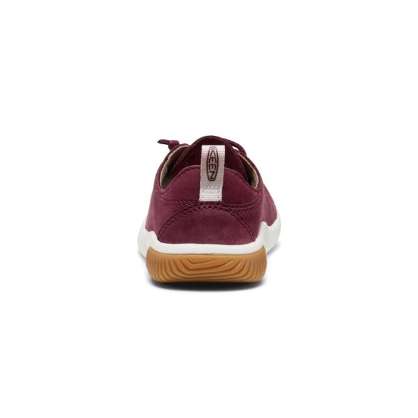 Little Kids' KNX Leather Sneaker | Fig/Star White
