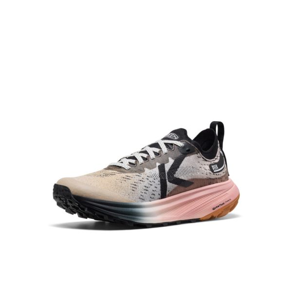 Women's Seek Trail Running Shoe | Black/Sunset Sand
