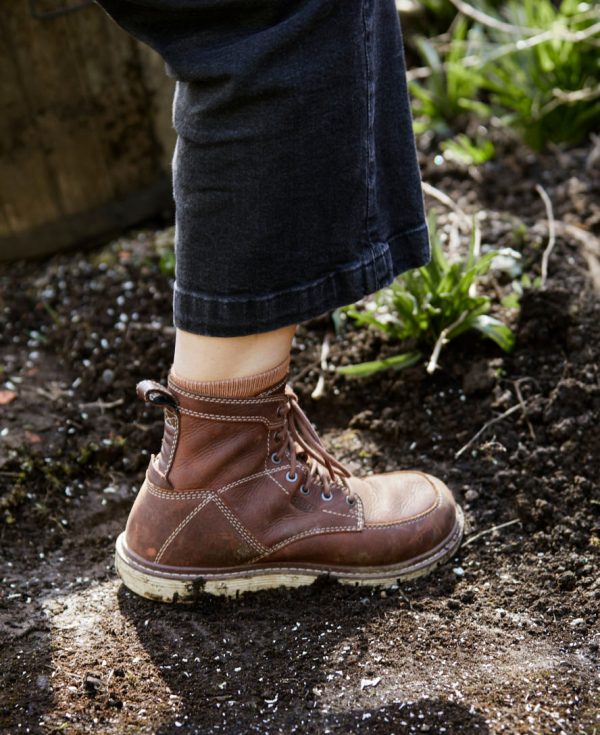 Women's San Jose 6 Boot (Soft Toe) | Gingerbread/Off White