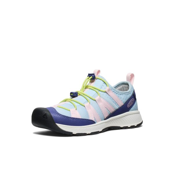 Little Kids' Motozoa Sneaker  |  Skipper Blue/Giggle Pink