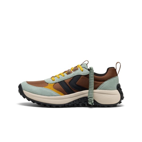 Women's KS86 Sneaker | Bison/Iceberg Green