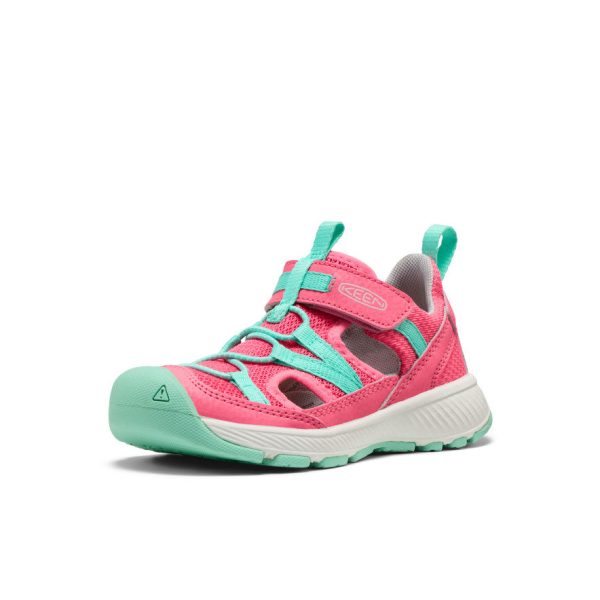 Little Kids' Motozoa Sandal  |  Pink Lemonade/Cabbage