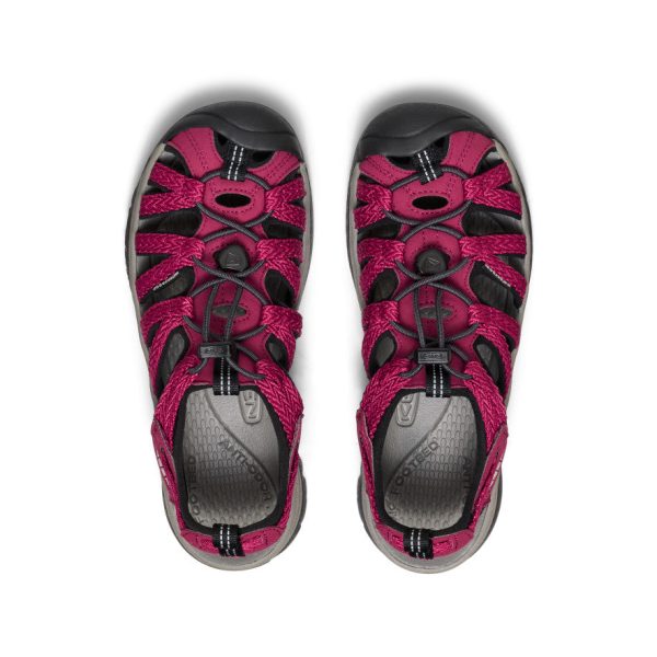 Women's Whisper  |  Beaujolais/Black