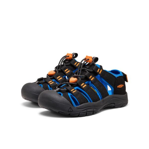 Big Kids' Newport Boundless Sandal | Black/Precious Blue