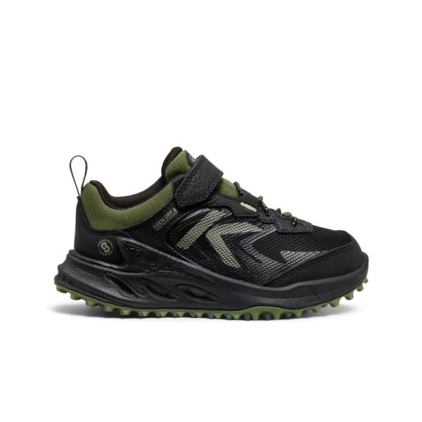 Little Kids' Zionic Waterproof Shoe  |  Black/Bronze Green