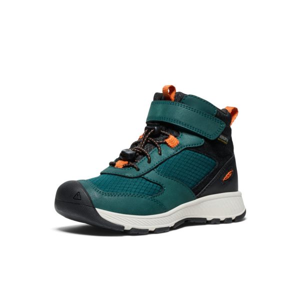 Little Kids' Skua Waterproof Boot | Ponderosa Pine/Gold Flame