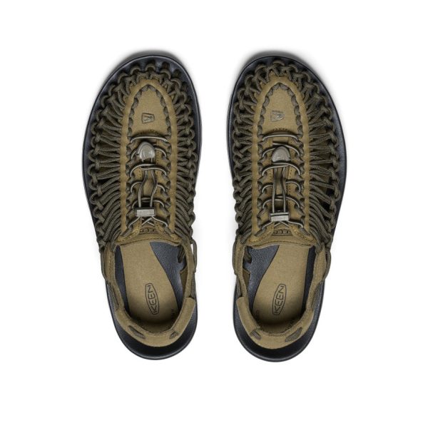 Men's UNEEK Sneaker | Dark Olive/Black