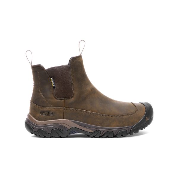 Men's Anchorage III Waterproof Boot Wide | Dark Earth/Mulch