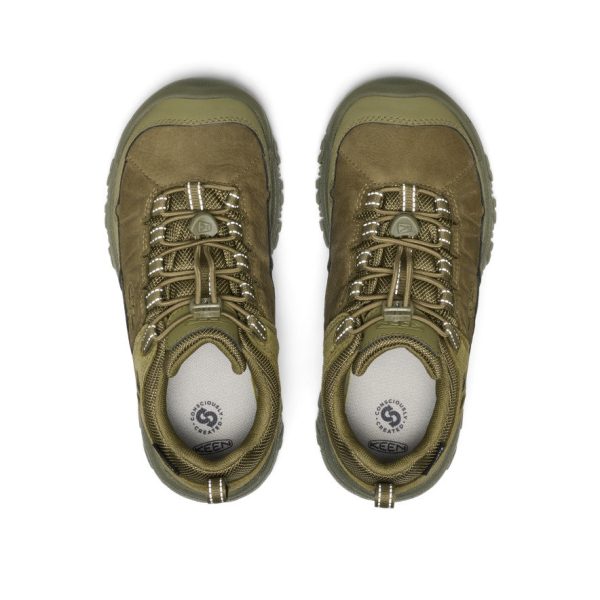Big Kids' Targhee IV Waterproof Hiking Shoe  |  Martini Olive