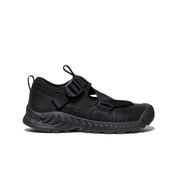 All Gender Hoodzerra Sandal | Black/Black