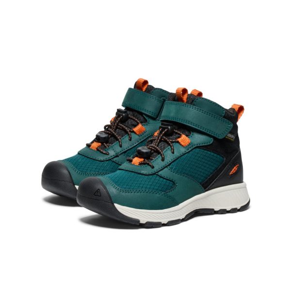 Little Kids' Skua Waterproof Boot | Ponderosa Pine/Gold Flame